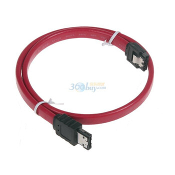 山泽SATA/eSATA 高速硬盘数据转接线0.5米高速3Gb/s数据传输速率，优质线芯，支持热插拔！