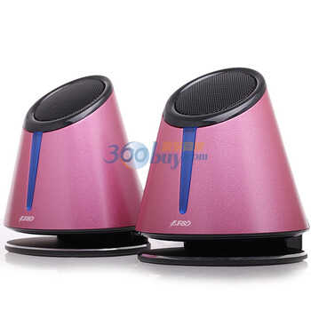 奋达(FENDA) V630笔记本音箱 粉紫色