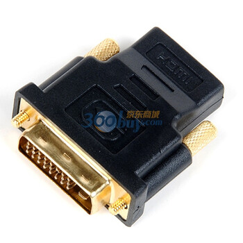 乐歌（Loctek）HDMI/DVI转接头/DVI转HDMI/24+1针转HDMI HMA303