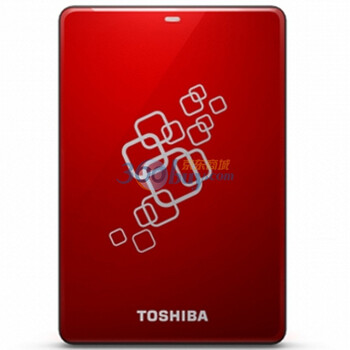 东芝（TOSHIBA） 2.5英寸 V6 恺乐摇滚系列移动硬盘（USB3.0）500GB (摇滚红)