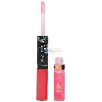 MAXFACTOR蜜丝佛陀双效锁色亮泽唇彩510（1号2号）2*3ml