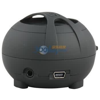 DBEST PS4008MP3音箱（TF卡）橡胶封釉黑色 适用于MP3/MP4播放器/手机/平板电脑/笔记本电脑/台式电脑