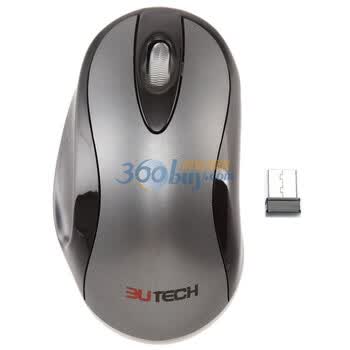 山又（3UTECH）RF-U2 USB 无线鼠标 灰黑色