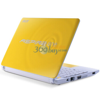 宏碁（acer）AOHAPPY2-N57C 10.1英寸笔记本电脑 （N570 1G 320G 无线 摄像头) 黄色