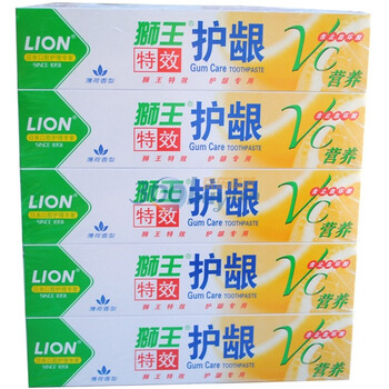 狮王特效牙膏(Vc营养型）170G十支装
