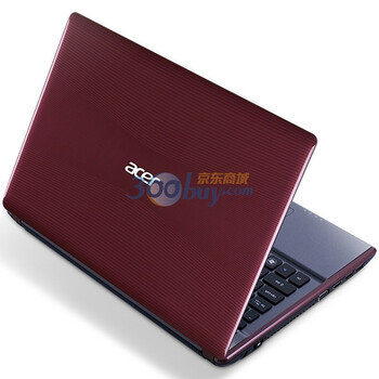 宏碁（acer）AS4755G-2452G75Mtrs 14英寸笔记本电脑（i5 2450M 2G 750G D刻 GT540M 1G独显 win7) 醇酒红