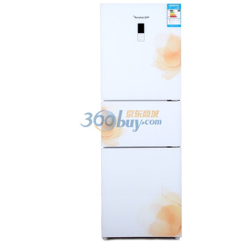 容声(Ronshen) BCD-212YMB/A-CC34 212升 三门冰箱（木棉花）