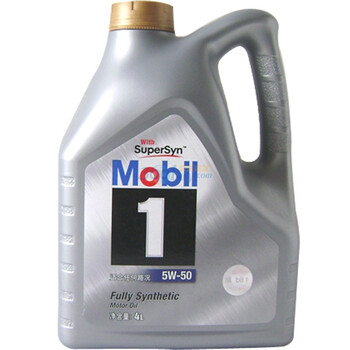 美孚（Mobil） 美孚1号全合成机油 5w50 SM级 （4L装）