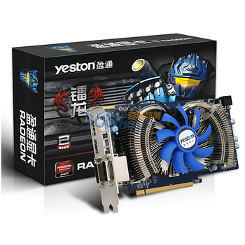 盈通(YESTON)R6850极速版 T1 775MHz/4000MHz 2048M/256bit DDR5 PCI-E显卡