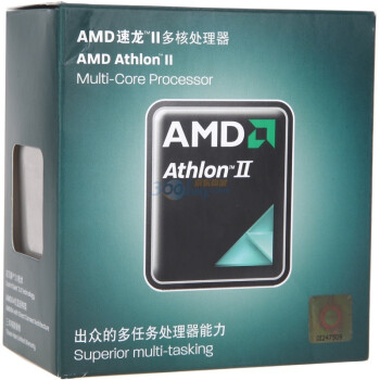 AMD Athlon II ×3（速龙II三核）445盒装CPU（Socket AM3/3.1GHz/1.5M二级缓存/45纳米）