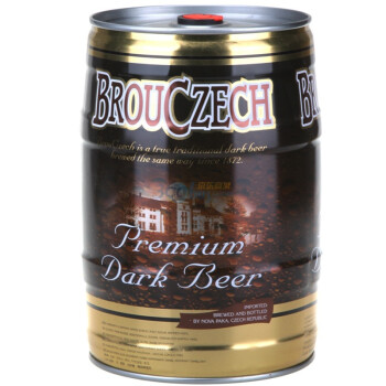 正品BROUCZECH布鲁杰克Premium Dark Beer黑啤5L装，99元包邮