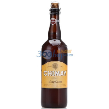 Chimay智美白帽啤酒 瓶装 750ml