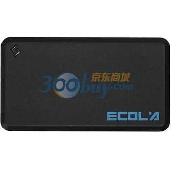 宜客莱 (ECOLA) CRD-018BK 艾默斯USB2.0多合一多功能读卡器 (黑色)