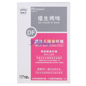 ELLEMOMMY 优生妈咪果粉膳食纤维宝宝型 12包