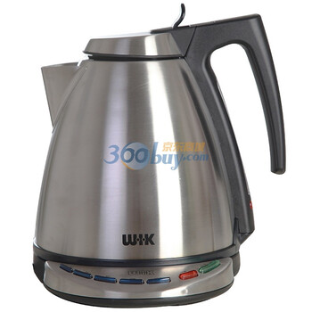 WIK德国伟嘉（1.5升/2000W）斜顶磨砂不锈钢快速保温型电水壶9535MTFE