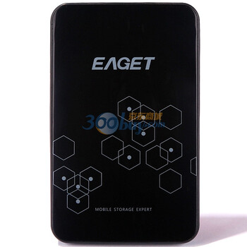 忆捷（EAGET）E609 2.5英寸USB3.0移动硬盘320G(黑色)