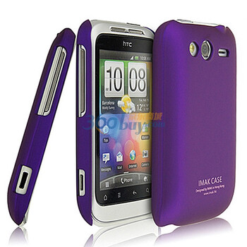 艾美克（IMAK）超薄彩壳 适用于HTC G13/ Wildfire S A510e（紫色）