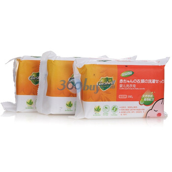 金盾康馨婴儿洗衣皂（桂花）160g*3包