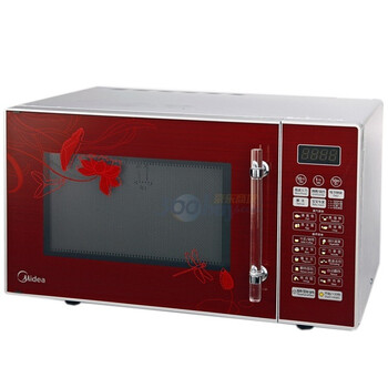 美的（Midea）EG823LA6-NR 23升平板 微波炉（红色）