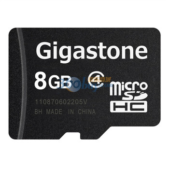 Gigastone 8G TF（Micro SDHC）高速存储卡（class4）