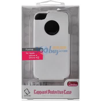 卡登仕（Capdase）iphone 4s卡巴路皮套(白色) 手机保护套 适用于iphone 4/iphone 4s