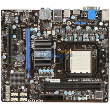 微星（msi）880GMA-E41主板（AMD 880G/Socket AM3）