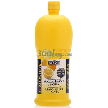 Lemondor宝蓝吉柠檬汁 瓶装 1L