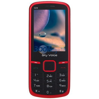 胜音 i628 GSM手机（活跃红）双卡双待