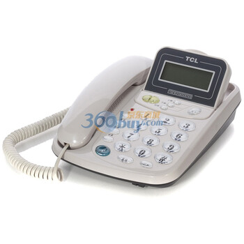 TCL HCD868��17B�� ������ʾ�绰�����Ұף�