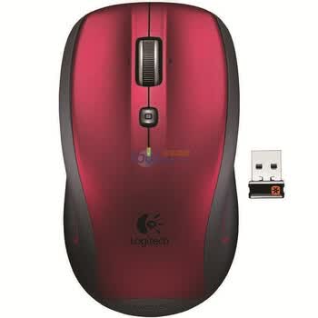 罗技（Logitech）M515 无线激光鼠标 红色