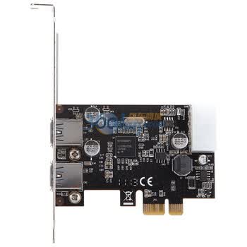 魔羯 (MOGE) MC210 PCI-E(x1) USB3.0卡 （NEC芯片，转2个USB3.0接口）
