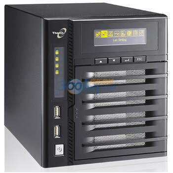 色卡司（Thecus）N4800 NAS网络存储 4x3.5寸 SATA-II HDD
