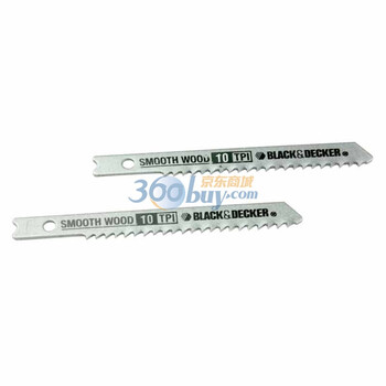 百得(black decker）75-251KY-QU 2支装 3" 7TPI 曲线锯条