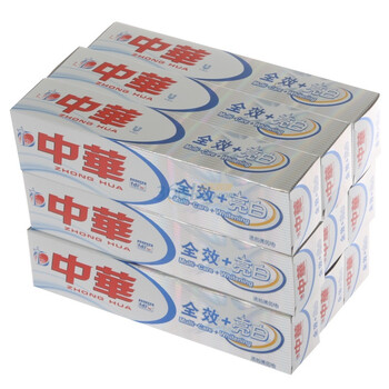 中华全效&亮白牙膏90g（九只装）