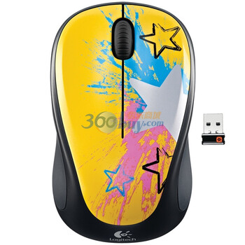 罗技（Logitech）M235 无线鼠标 幻彩星