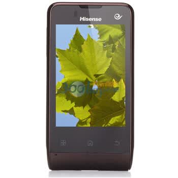 海信（Hisense）E86 3G手机（栗黑色）CDMA2000/CDMA 电信定制