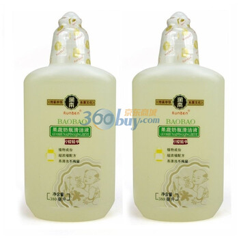 润本果蔬奶瓶清洗剂380ml（两个装）