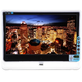 AOC（冠捷）E2237Fw 21.5英寸洛世奇系列宽屏LED背光液晶显示器（黑白色）