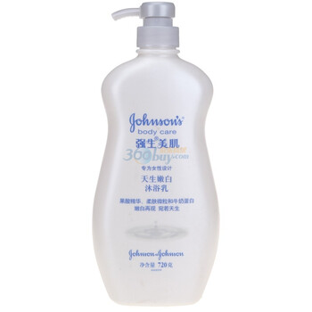 强生美肌天生嫩白沐浴乳720ml