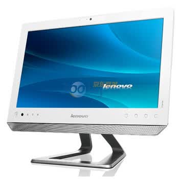 联想（Lenovo）C225 18.5英寸一体电脑（双核E350 2G 500G DVD刻录）白色