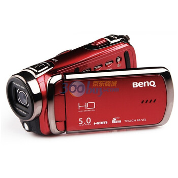 明基（BenQ） D28 高清数码摄像机 中国红（500万像素 闪存式 3.0英寸液晶屏）