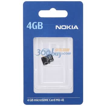 诺基亚（NOKIA）MU-41 4GB TF（micro SD）存储卡