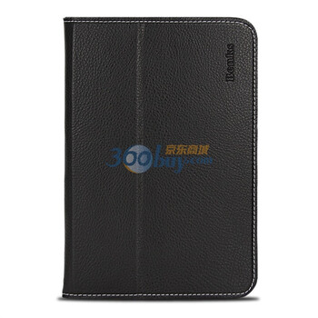 邦克仕（Benks）SAMSUNG Galaxy Tab/P6200 黑色 超薄皮套Magic Pancake移动数码产品专用保护套