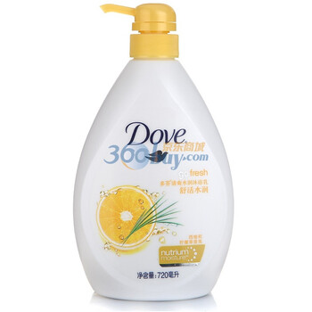 多芬舒活水润沐浴乳720ml