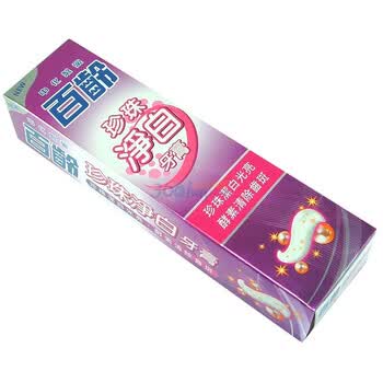 Smiling百龄珍珠淨白牙膏110公克（台湾原装）