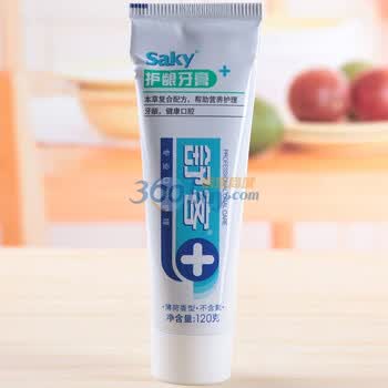 Saky舒客专业口腔护理红参护龈牙膏120克