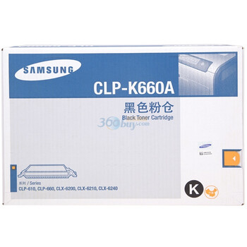 三星（SAMSUNG）CLP-K660A/XIL 硒鼓（适用CLP-610ND 660N 660ND）