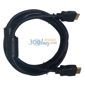 易缆（e-line）JD3003 1.4 HDMI双磁环屏蔽纯铜3D高清数字线 2米