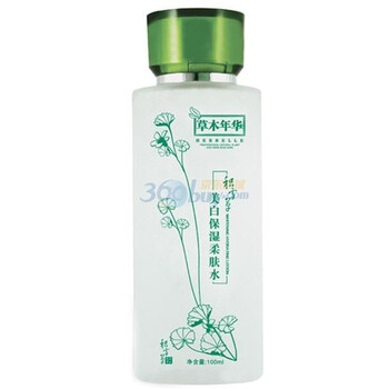 草木年华积雪草美白保湿柔肤水100ml