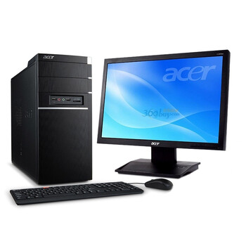 宏碁（Acer）AM3160台式电脑 ( 双核 X2 180 2G 500G 读卡器 DVD Linux )